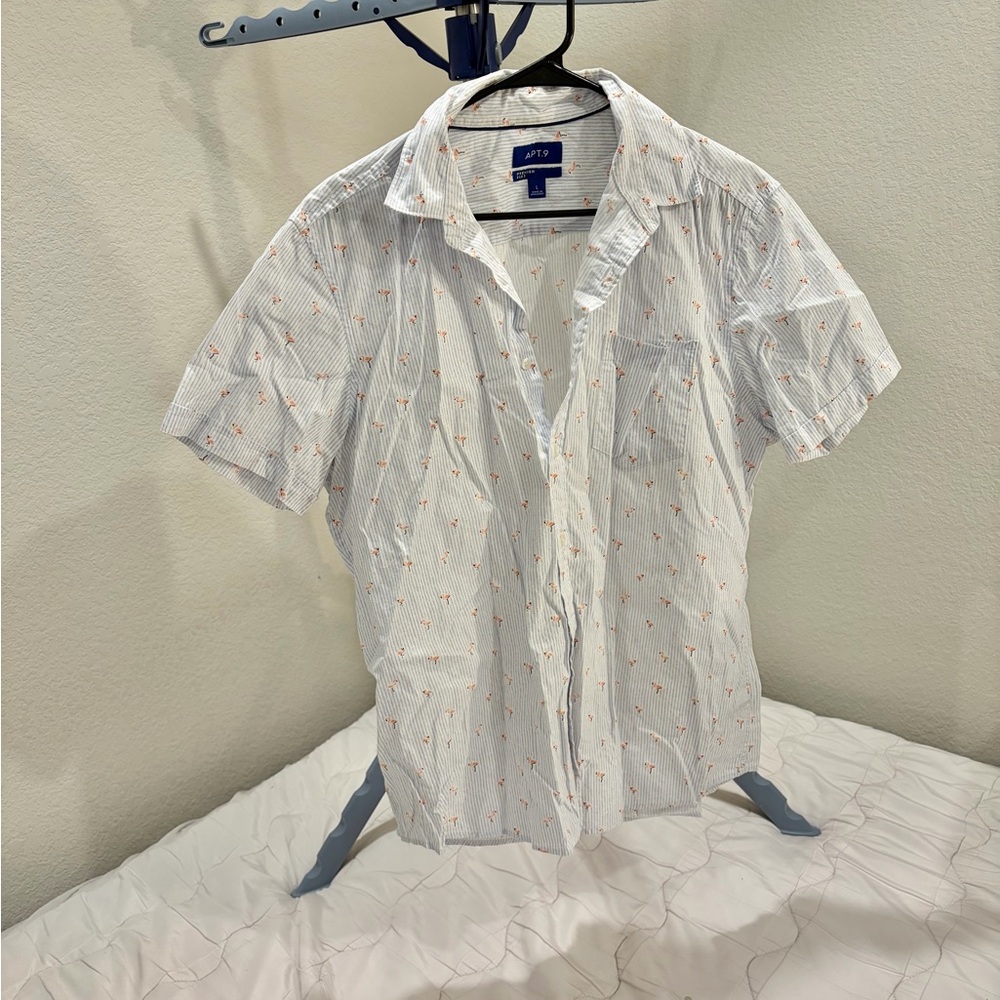 Apt. 9 Flamingo Men's Shirt